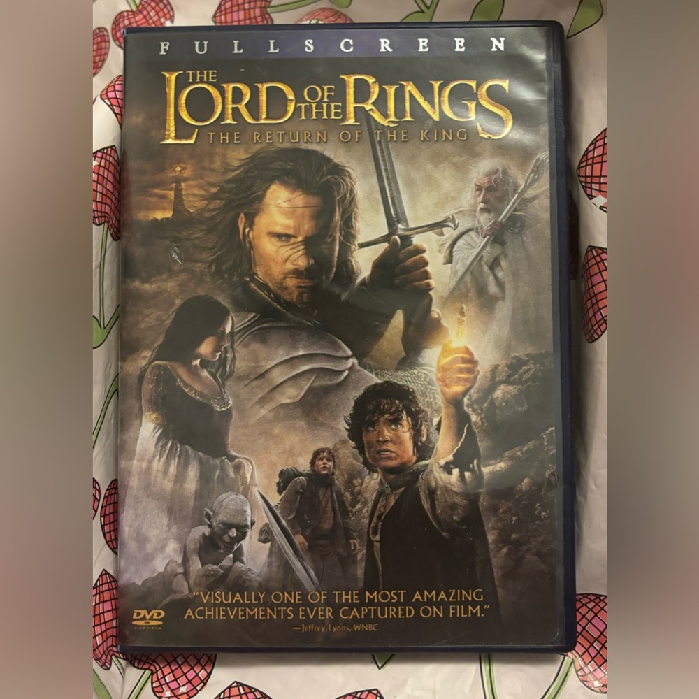 The Lord of the rings The return of the King DVD set